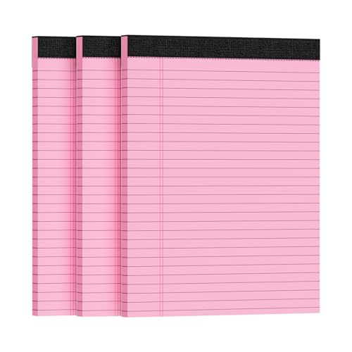 Note pads de 3 unidades de tamaño 8.5 x 11 pulgadas para organizar apuntes