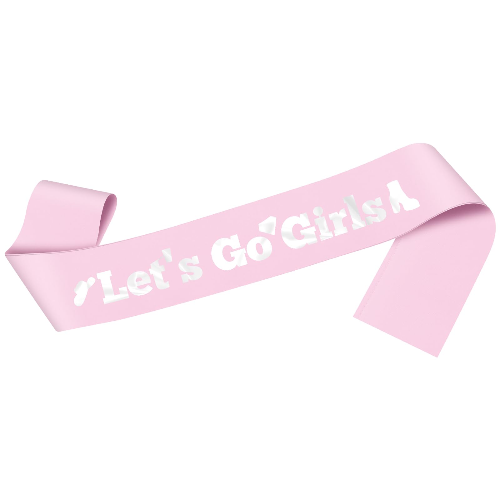 Cowgirl Bachelorette Sash Bachelorette Party Sashes Wedding Party Decorations for Women Girls Bridesmaid Proposal Gift Pink Satin Sash with Silver Letters Bridesmaid Gifts for Women