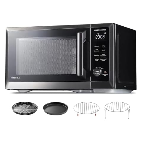 TOSHIBA 7-in-1 Countertop Microwave Oven Air Fryer Combo Cover
