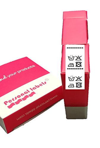 Personal Labels 100 Etichette Lavare A Mano Per Cucire Sui Vostri Capi