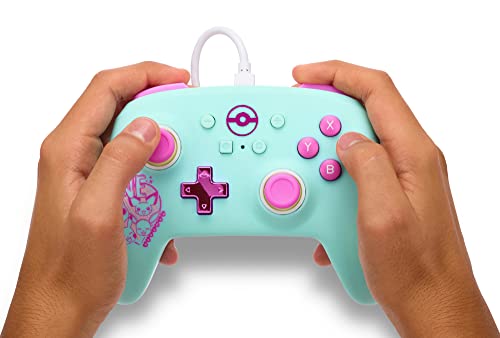 PowerA Manette filaire améliorée pour Nintendo Switch modèle Switch OLED et Nintendo Switch Lite accessoire de jeu manette de jeu manette filaire sous licence officielle Pokémon : Sweet Friends - vue 3