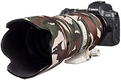 easyCover Lens Protection Green Camouflage Cover for Canon 70-200mm 2.8 is II & III USM Lens