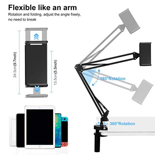 ULTECHNOVO Suporte de Telefone Celular para Mesa Suporte Ajustável Suporte de Telefone Multi-Ângulo