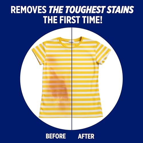 OxiClean MaxForce Enzyme Laundry Stain Remover Spray, Effective on Grease, Blood, Wine Stains and More - Colour Safe, Chlorine Bleach-Free, 354 mL - 3