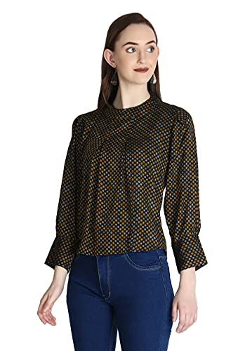 Image of DHRUVI TRENDZ Women's Regular Fit Shirt
