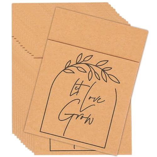 Fun Express Wedding Favor Seed Packet Holders - 12 Pc