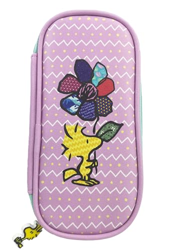 Snoopy Pencil Case, Pencil Holder, Makeup Bag, Stationery, Office, School Supplies, Organizer, Pink, Official Product (CyP Brands) - Image 4