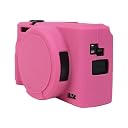 Havilah for Canon PowerShot G7 X Mark III / G7X3 Soft Silicone Protective Camera Case with Lens Cover(Rose Red) gallery image