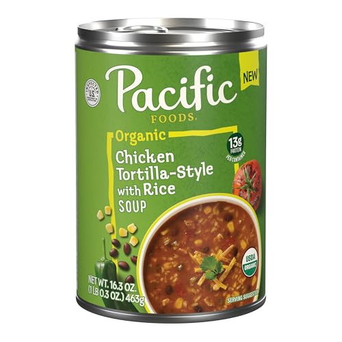 Pacific Foods Organic Chicken Tortilla Soup, 16.3 oz Can