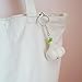 Handmade Knitted Crochet Cute Vegetable Garlic Keychain Key Ring Purse Pendant