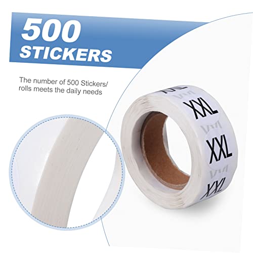 Buying Guide EXCEART 6 Rolls Clothing Size Stickers Infant Clothing