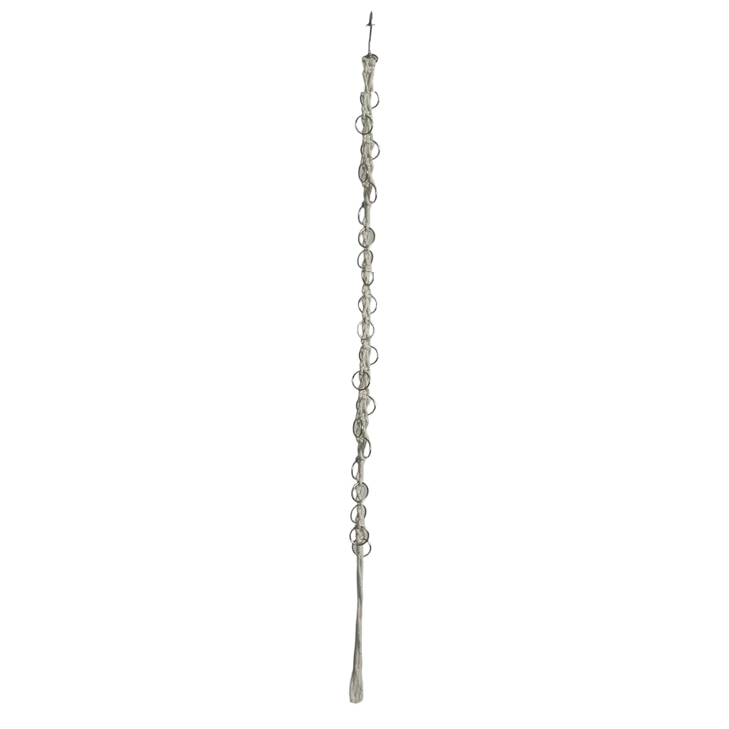 Hair Accessories Wall Rack Metal and Rope Design Multifunctional Organiser Clips Barrettes Jewelry Display Hanger Metal and Rope Hair Jewelry Storage