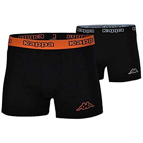 Calzoncillos Kappa negros talla S para hombre pack de 2 unidades cómodas