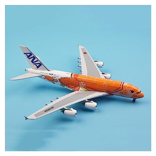 Modelo de avion A380 escala 1:400 de aleacion ANA 3