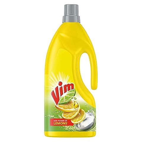 VIM Fresh Lemon Fragrance Dishwash Liquid Gel 1.8 L — Grease Cleaner for All Utensils