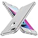 ORETECH Funda Compatible con iPhone 7 Plus et iPhone 8 Plus, con 2X Protector de Pantalla de Vidrio Templado Carcasa para iPhone 8 Plus Silicona Ligera TPU Bumper Rubber Caso para iPhone 7 Plus Plata