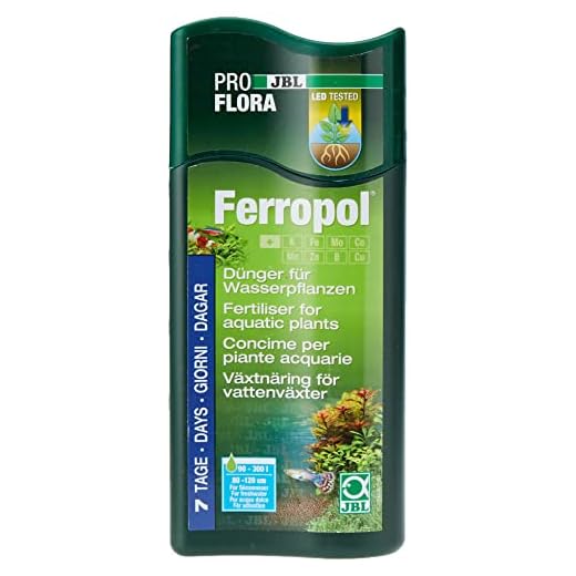 sera flore 2 ferro 500 ml - Eisendünger für prächtige Farbentwicklung Systempflege Zusätzliches Eisen für Vielzehrer UV-stabil Für prächtige Aquarienpflanzen, Dünger für Wasserpflanzen 16 JBL Ferropol 23043, Pflanzendünger für Süßwasser-Aquarien, 500 ml