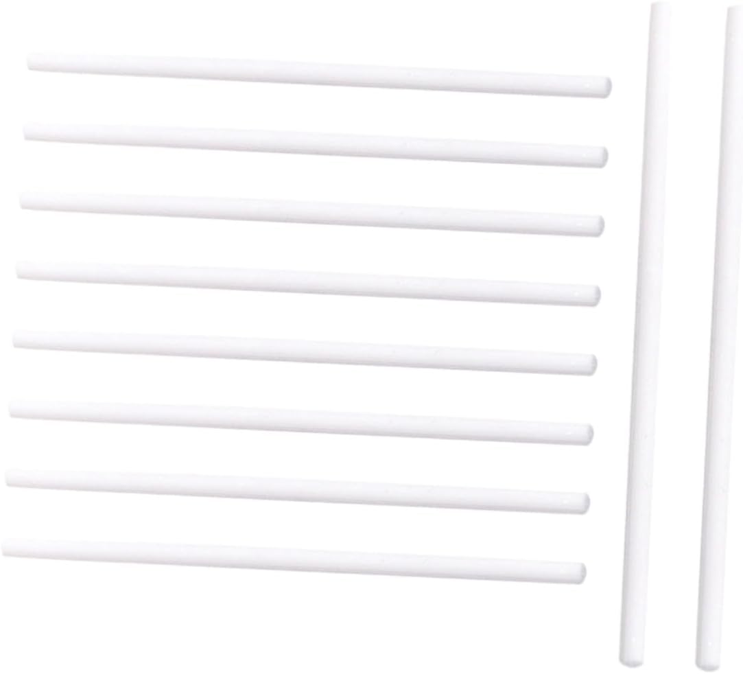 MUELODSIC 10pcs Hanging Burning Rods for Jewelry Firing Pottery Accessories Kiln Firing Tool Sturdy Refractory Stick