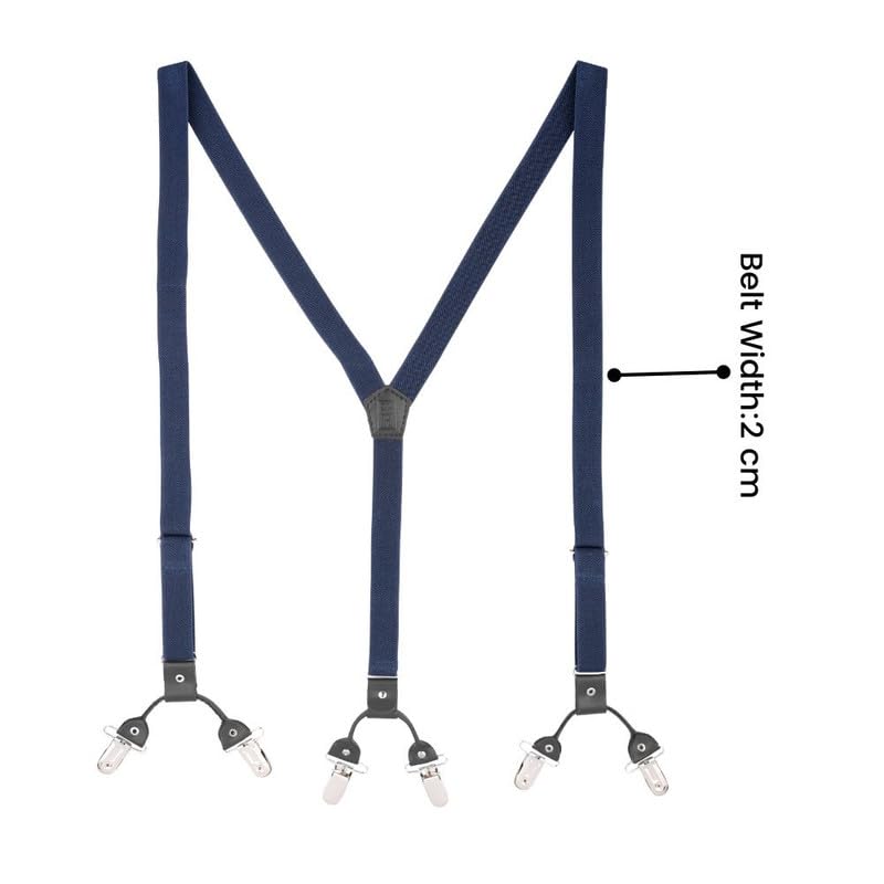 Image of The Tie Hub Ringside Y-Back Slim Fit Suspender for Men