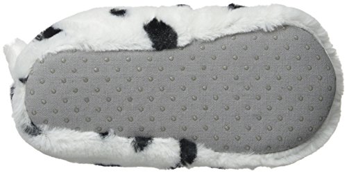 carter's Boys' Character Slipper, White/Black, 7/8 M US Toddler4