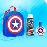 Set de Perfume Infantil Capitán América EDT (3 pcs)