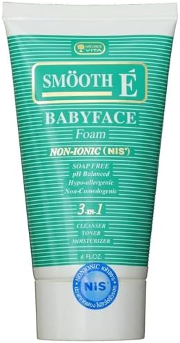 Smooth E Babyface Foam Non-ionic Facial Cleanser 4.0 Fl Oz