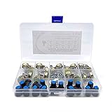 Pack de 18,2pcs cada valor (1M 1K 2K 5K 10K 20K 50K 100K 500K)
