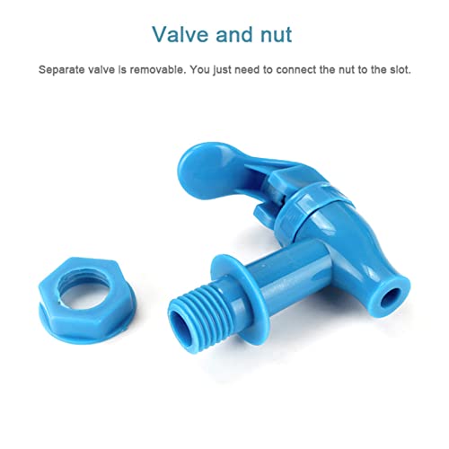 折りたたみ式バケット スピゴット貯水容器付き折りたたみ式飲料ディスペンサー 家族の集まり、パーティー、キャンプ、野外活動に アイス飲料、フルーツジュース、飲料、水 Falbiro 3枚目