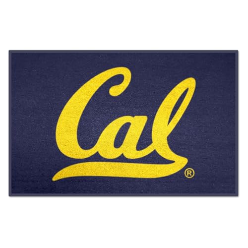 FANMATS 4911 NCAA Cal Golden Bears Starter Mat Accent Rug - 19in. x 30in. | Sports Fan Home Decor Rug and Tailgating Mat