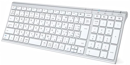 Amazon | iClever キーボード Bluetooth ワイヤレス パンタグラフ 日本