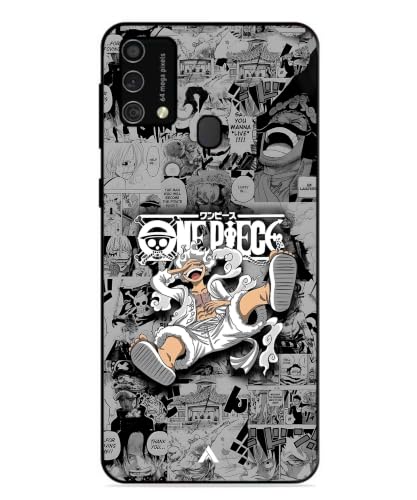 Image of Premium Anime 2 Case for Samsung Galaxy M31 (Glossy Finish) Soft-Touch Metal TPU Back Cover, Shockproof, Designer, Aesthetic Mobile Phone Case