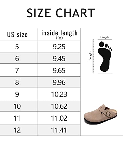 Guoluofei Clogs For Women, Womens Clogs- Mules House Slipers With Arch Support And Adjustable Buckle #TOP5
