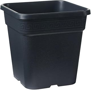 Generisch Topf viereckig 33,5 x 33,5 x 33,5cm (25L) Pflanztopf Vierkant-Topf Blumentopf Pflanzgefäß Blumenkübel Anzucht-Topf