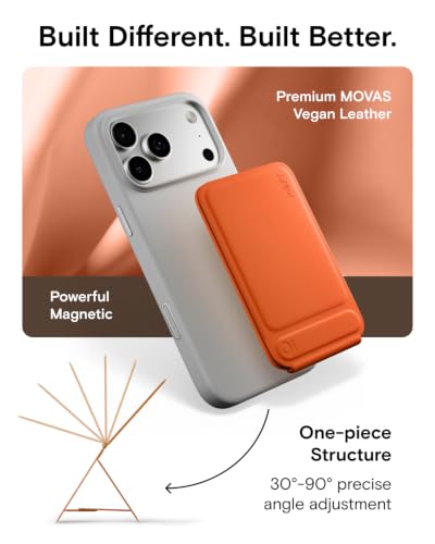 Image of MOFT Snap Phone Tripod Wallet AERA, NFC-Supported Card Holder, iPhone Stand