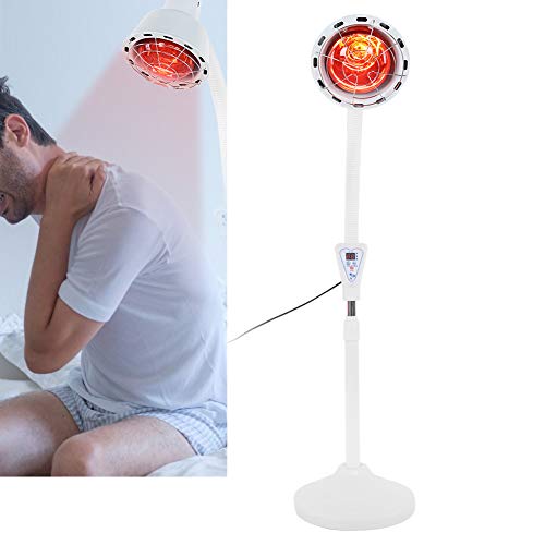Preisvergleich Produktbild Infrarotlampe,275W Bodenständer Infrarot Licht Heizung Therapielampe Schmerzlinderung Einstellbare Hautpflegelampe
