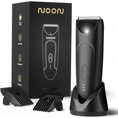 CLEVEB Body Hair Trimmer for Men Women, Waterp...