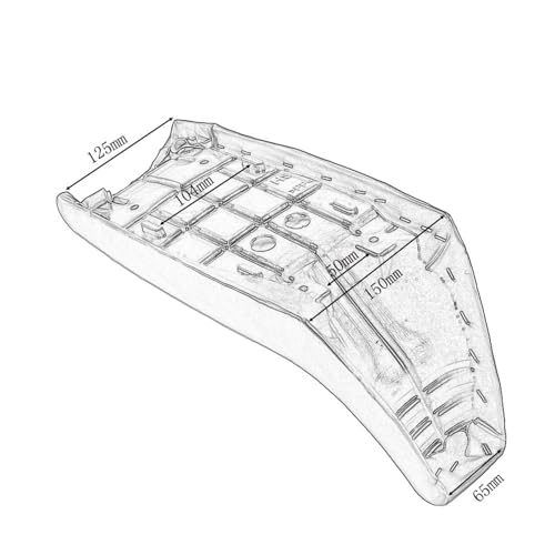 Selle PW50 avec carrosserie arrière pour moto tout-terrain enfant et scooter PY50 - 4