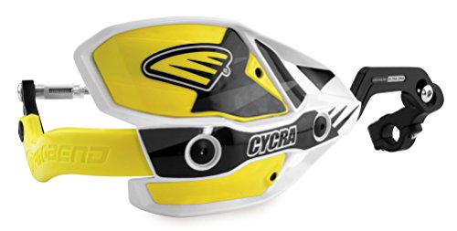 Cycra Ultra Probend CRM Wrap Around Handguards - White/Yellow 1CYC740855X by Cycra - Used condition - US$110.59