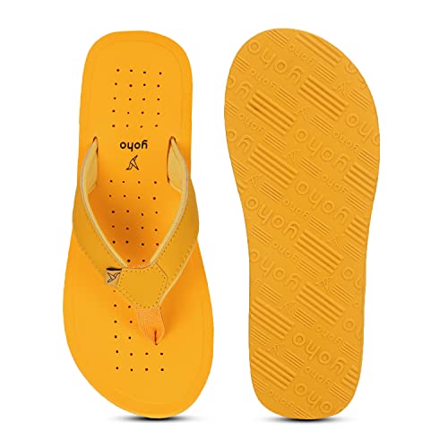 Image of YOHO ArchFlex orthopedic slippers for men | Arch support for pain relief | Soft, Anti-Skid, lightweight | comfortable padded straps flip flops for Everyday