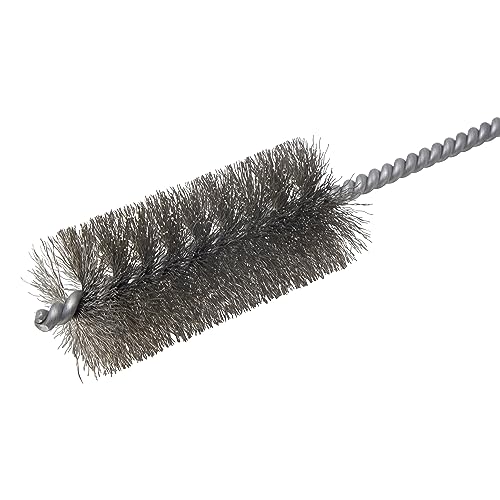 Image of Brush Research 84 Ring Handle Tube Brush, Carbon Steel, 1-5 /8 inch Diameter x 18 inch Overall Length (Pack of 1)