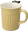 Decole Corporation Staring Cat Mug Black Cat Size: Approx. W 4.5 inches 11.4 cm, D 4.1 inches 10.5 cm, H 3.9 inches 10 cm MG-86391