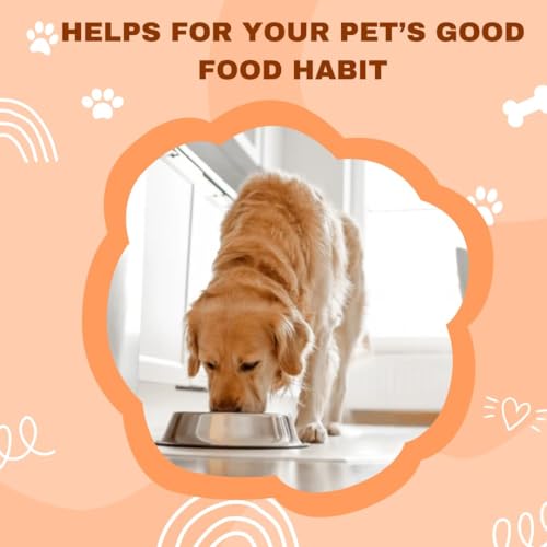Image of Anti-Skid Stainless Steel Dog Bowl (850 ML) & Thin Slicker Brush Combo | Scratch-Proof Feeding Bowl | Self-Cleaning Grooming Brush for Shedding | Ideal for Dogs, Puppies, Cats & Kittens