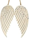 Vintage Glory Angel Wings |10 Inch | Metal Distressed (1 Pair)