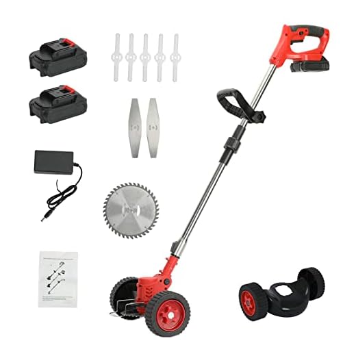 Elektrischer Unkrauttrimmer mit Teleskopstange