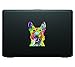 Enjoy It Dean Russo German Shepherd Car Stickers 2-Pack, Outdoor Rated Vinyl Sticker Decals for Windows, Bumpers, Laptops or Crafts