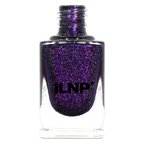 Image of ILNP Guest List - Blackened Grape Holographic Nail Polish