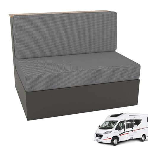 MeYuxg Fundas de Cojín para Mesa de Comedor Autocaravana, Remolque y Caravana (Gris Claro)