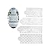 Produktbild Ziyero 4 Stk/Set Blumenmuster Zucker Dekor Werkzeuge Edge Dekorieren Backen Werkzeug Kuchen Schablone Lace Lebensmittelqualität Kunststoff, Glatt, Wiederverwendbar, für Kuchen, Schokolade, Dessert usw
