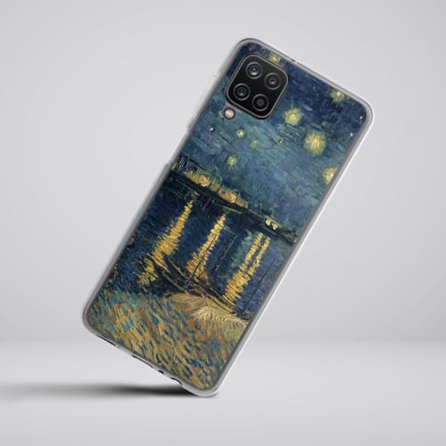 Coque silicone Samsung A12 impression art Van Gogh durable - 2