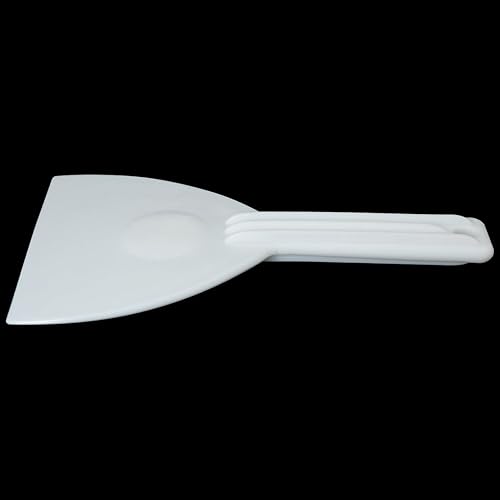 Miniatura 4 de FMHXG Raspador de plástico medio redondo para hornear, para tarta, crema, mantequilla, tarta, rebanada, pala, herramienta de decoración de cocina,